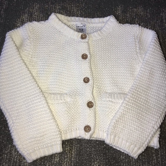 Cater’s Baby Girl Cardigan Sweater size 12 Months - Picture 2 of 4